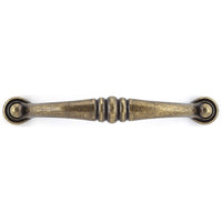Traditional Pull, 3-3/4" Center-to-Center, Burnished Brass alt 0