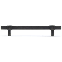 Contemporary Pull, 6-5/16" Center-to-Center, Matte Black Iron alt 0