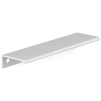Contemporary Edge Pull, 5-1/16" Center-to-Center, Aluminum alt 0