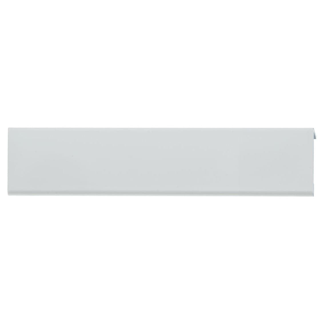 Contemporary Edge Pull, 5-1/16" Center-to-Center, Aluminum alt 0