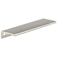 Contemporary Edge Pull, 5-1/16" Center-to-Center, Stainless Steel alt 0