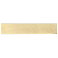 Contemporary Edge Pull, 7-9/16" Center-to-Center, Satin Gold alt 0