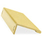 Contemporary Edge Pull, 7-9/16" Center-to-Center, Satin Gold alt 0