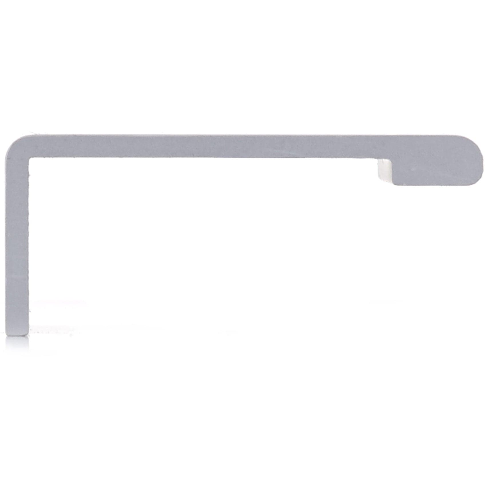 Contemporary Edge Pull, 1-5/16" Center-to-Center, Aluminum alt 0