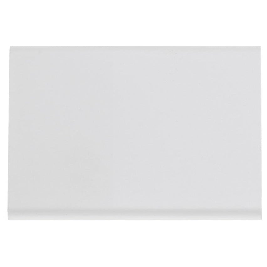 Contemporary Edge Pull, 1-5/16" Center-to-Center, White alt 0