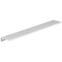 Contemporary Edge Pull, 16-3/8" Center-to-Center, Aluminum alt 0