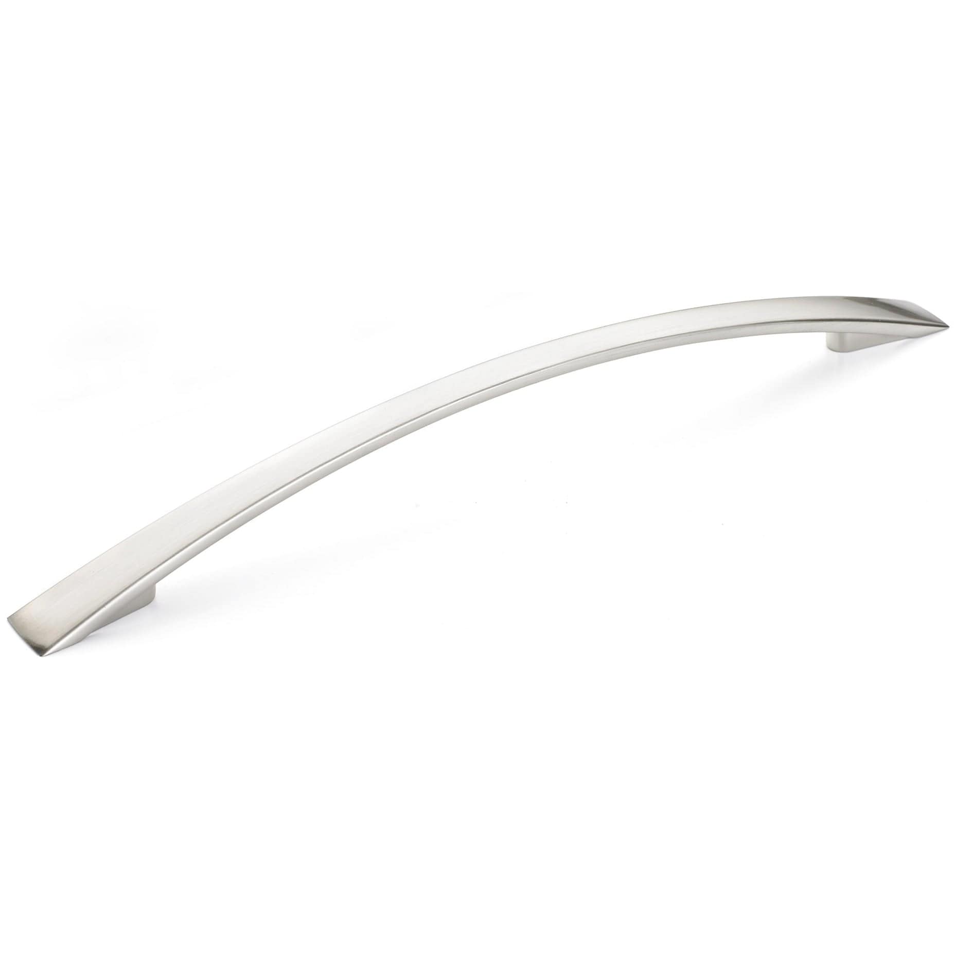 Contemporary Pull, 7-9/16" Center-to-Center, Brushed Nickel alt 0