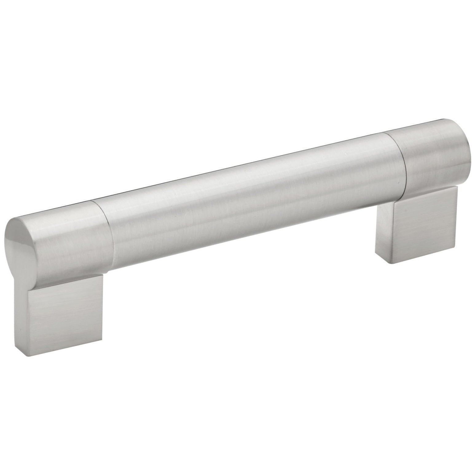 Contemporary Pull, 5-1/16" Center-to-Center, Brushed Nickel alt 0
