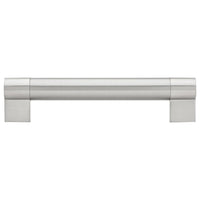 Contemporary Pull, 6-5/16" Center-to-Center, Brushed Nickel alt 0