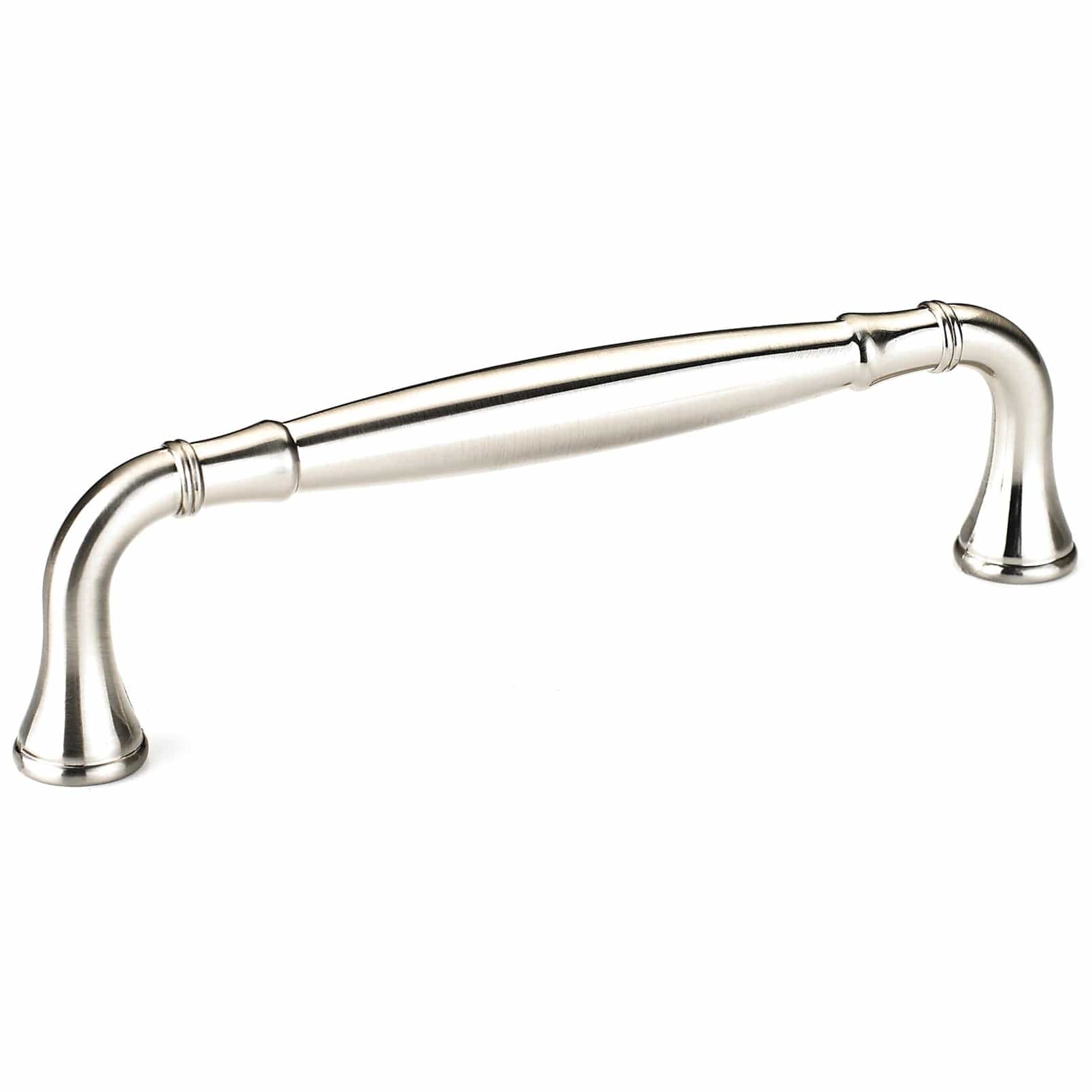 Traditional Pull, 5-1/16" Center-to-Center, Brushed Nickel alt 0