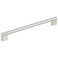 Contemporary Pull, 10-1/8" Center-to-Center, Brushed Nickel alt 0
