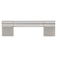 Contemporary Pull, 3-3/4" Center-to-Center, Brushed Nickel alt 0