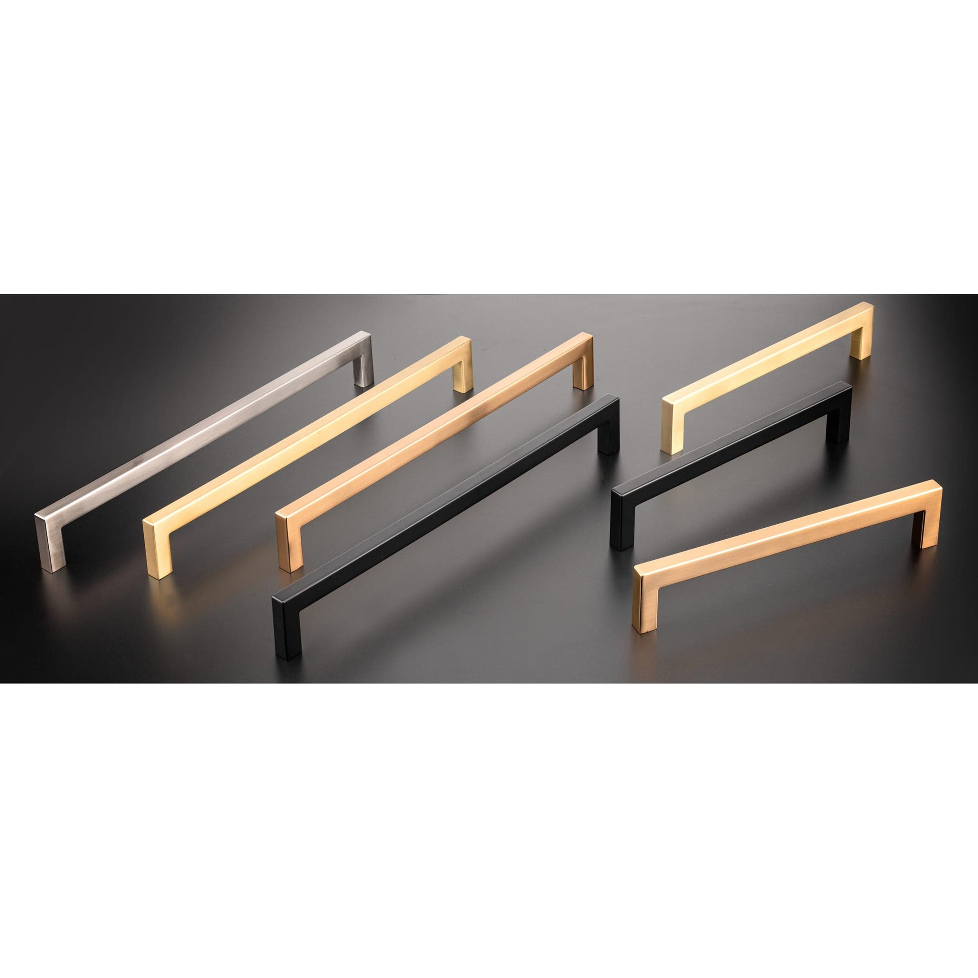 Contemporary Pull, 5-1/16" Center-to-Center, Matte Black alt 0