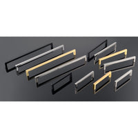 Contemporary Pull, 7-9/16" Center-to-Center, Brushed Nickel alt 0