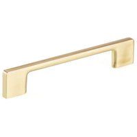 Contemporary Pull, 5-1/16" Center-to-Center, Satin Brass alt 0