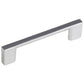 Contemporary Pull, 3-3/4" Center-to-Center, Chrome alt 0