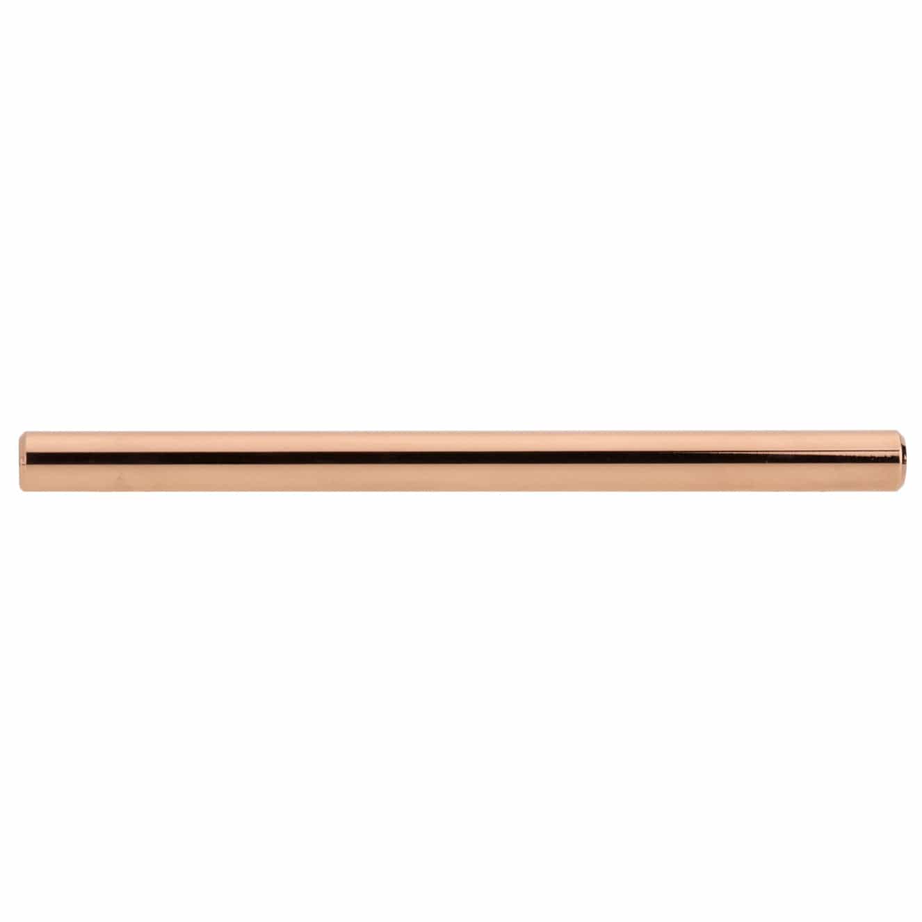 Contemporary Pull, 5-1/16" Center-to-Center, Polished Copper alt 1