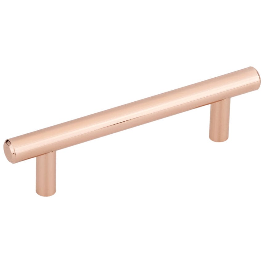 Contemporary Pull, 3-3/4" Center-to-Center, Polished Copper alt 0