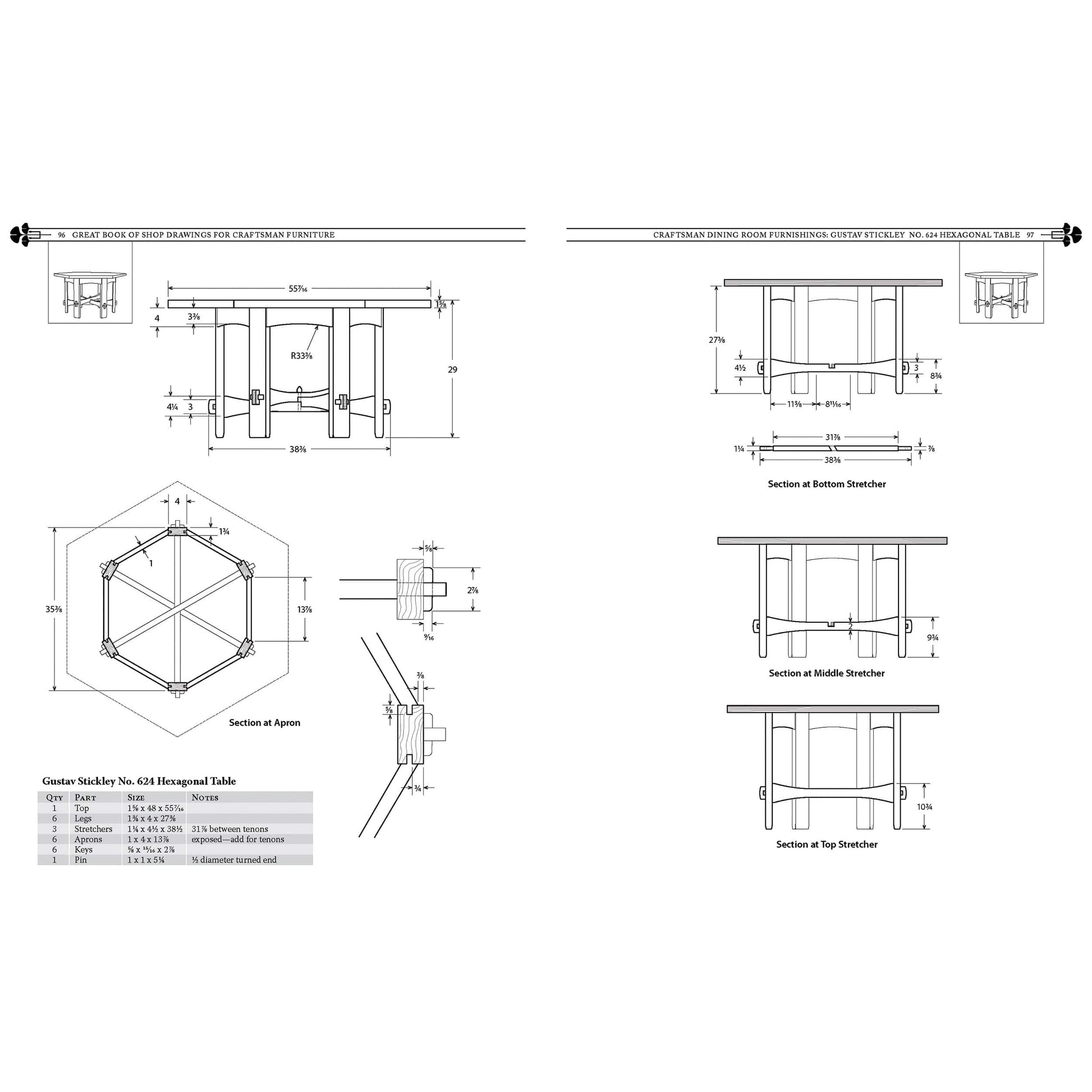 Great Book of Shop Drawings for Craftsman Furniture, Rev & Exp 2nd Edition alt 0