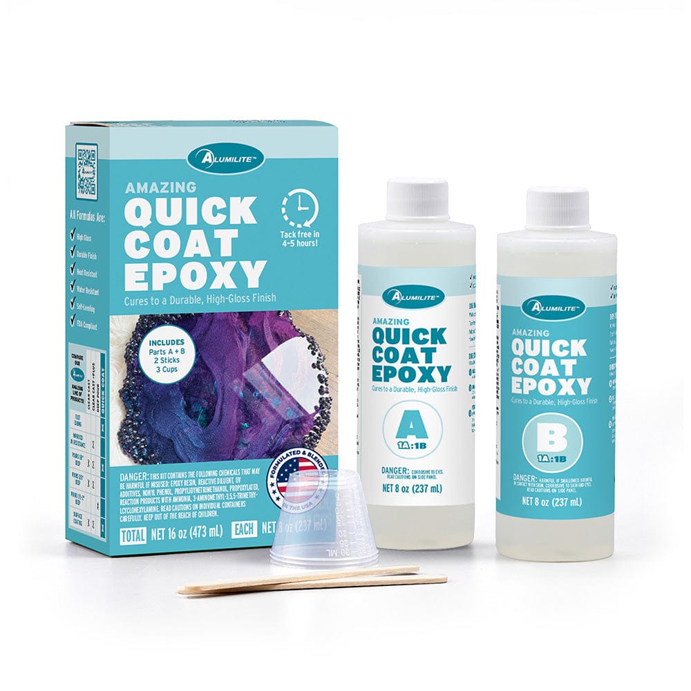 Amazing Quick Coat Epoxy Kit - 16 oz