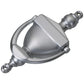 Door Knocker Satin Chrome  6 1/4" (159 mm) alt 0