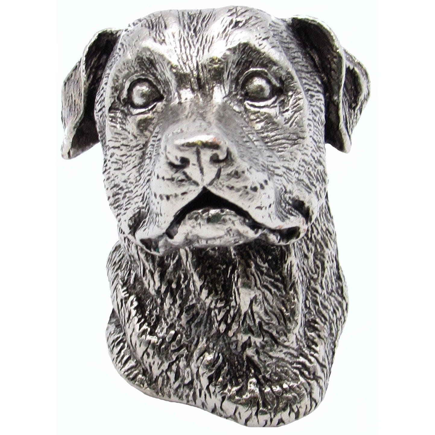 Rottweiler Knob Pewter Oxide alt 0