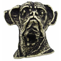 Boxer Knob Brass Oxide alt 0