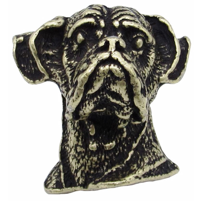 Boxer Knob Brass Oxide alt 0