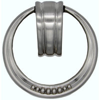 Beaded Elegance Ring Pull Satin Nickel alt 0