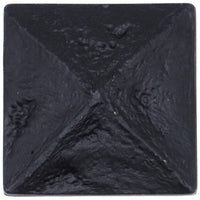 Rustic Pyramid Knob Matte Black alt 0