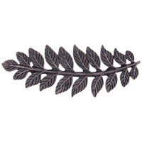 Fern Leaf Pull 2-15/16" Center Oil Rubbed Bronze alt 0