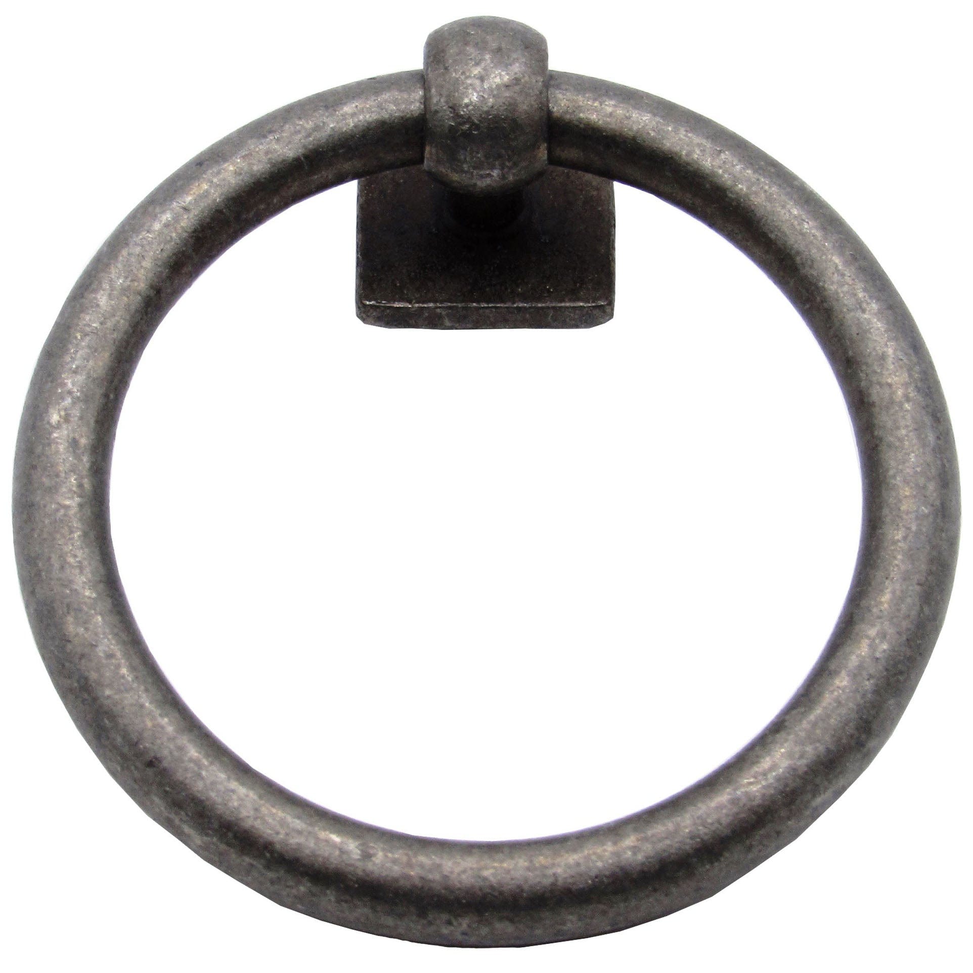 Traditional Ring Pull Pewter Oxide alt 0