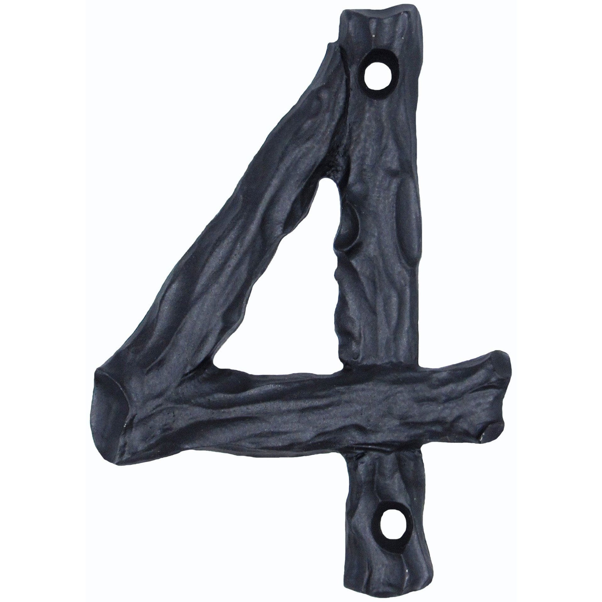 Log House Number Four Matte Black alt 0