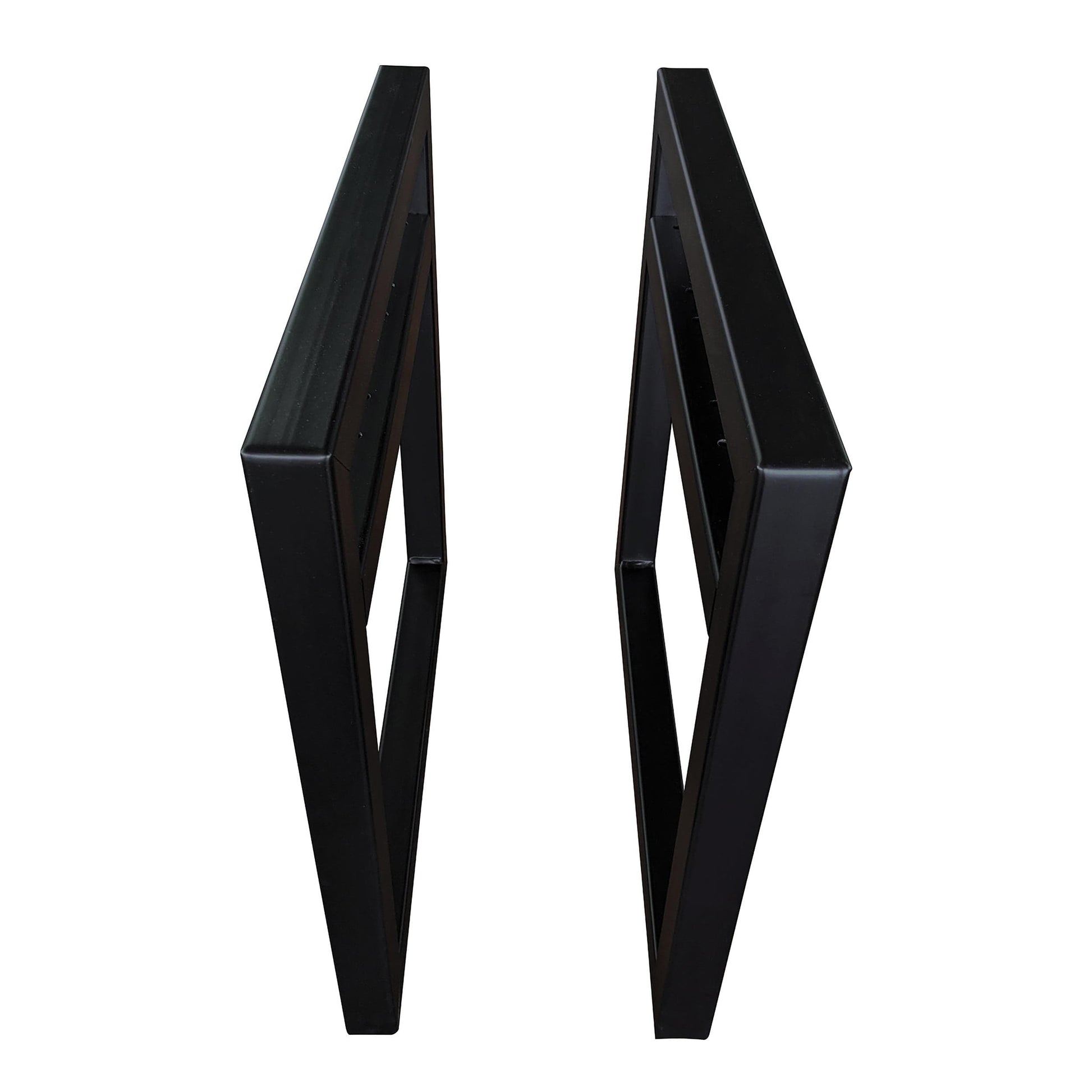 Cube Bench Legs - 20" - Black - Pair alt 0