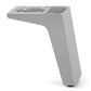 3-15/16" (100 mm) Design Adjustable Furniture Leg Aluminum alt 0