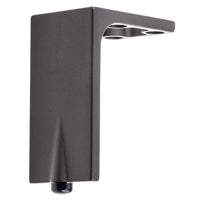 3-15/16" (100 mm) Design Adjustable Furniture Leg Dark Brown alt 0