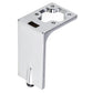 3-15/16" (100 mm) Design Adjustable Furniture Leg Chrome alt 0
