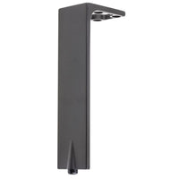 7-7/8" (200 mm) Design Adjustable Furniture Leg Dark Brown alt 0