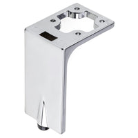 7-7/8" (200 mm) Design Adjustable Furniture Leg Chrome alt 0