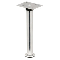 5-29/32" (150 mm) Borsa Adjustable Furniture Leg Chrome alt 0