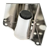 2-3/8" (60 mm) Adjustable Contemporary Furniture Leg Chrome alt 0