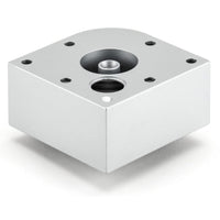 1-9/16" (40 mm) Adjustable Contemporary Furniture Leg Aluminum alt 0