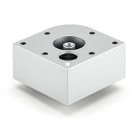 1-9/16" (40 mm) Adjustable Contemporary Furniture Leg Chrome alt 0