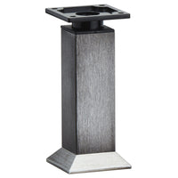 3-15/16" (100 mm) Vintage Adjustable Square Legs Rustic Iron alt 0