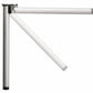 28" (711 mm) Folding AdjustableTable Leg Aluminum alt 0