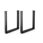 28" (710 mm) Adjustable Legs for Structural Table Matte Blac, 1 Pair alt 0