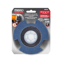 4-1/2"  Type 29 Metal Grinding Vision Flap Disc 60 Grit alt 0