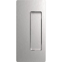 Cavity Sliders CL200 Passage Pocket Door Handle for 1-3/8" Door Satin Chrome alt 0
