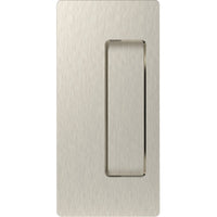 Cavity Sliders CL200 Passage Pocket Door Handle for 1-3/8" Door Satin Nickel alt 0