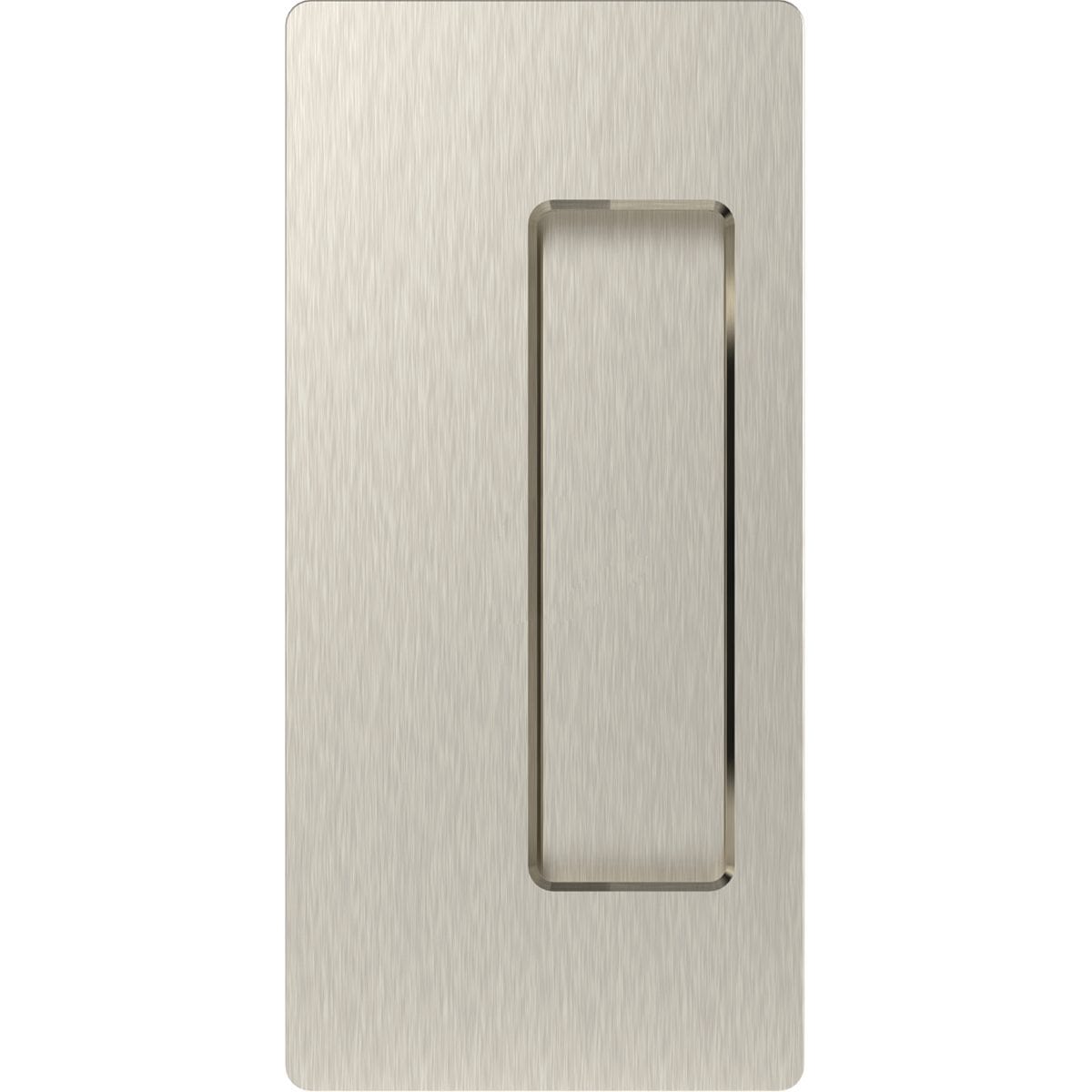 Cavity Sliders CL200 Passage Pocket Door Handle for 1-3/4" Door Satin Nickel alt 0